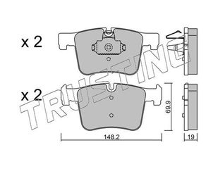 ΣΕΤ ΤΑΚΑΚΙΑ,  ΔΙΣΚΟΦΡΕΝΑ , SUBARU FORESTER , IMREZA , LEGACY