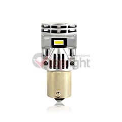 ΛΑΜΠΑ LED BA15s P21W KIT CANBUS  High Power WHITE 12V 12W/6W   (SET)
