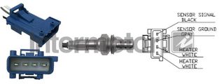 ΑΙΣΘΗΤΗΡΑΣ ΛΑΜΔΑ CITROEN C2 (JM_) 1.1 03-12>, FIAT, PEUGEOT 407 Κουπέ (6C_) 3.0 V6 05>, RENAULT