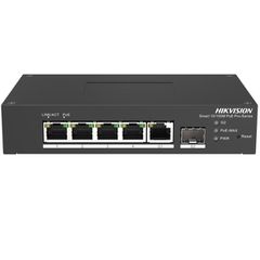Switch με 4 Θύρες Gigabit (1Gbps) Ethernet Hikvision DS-3T1306P-SI/HS Unmanaged L2 PoE+