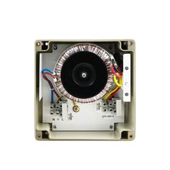 Τροφοδοτικό PULSAR PSACH01244 24 VAC & 4A / 27 VAC & 3.7A με τοροειδή μετασχηματιστή διακόπτη tamper στεγανό IP65