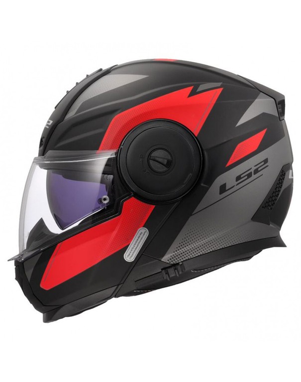 LS2 FF902 Scope II Duria Matt Black/Red