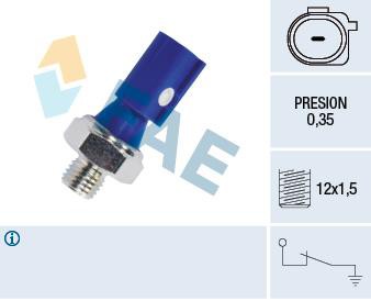 ΒΑΛΒΙΔΑ ΠΙΕΣΗΣ ΛΑΔΙΟΥ M12x1.5 ΜΑΥΡΗ  M/S, MITSUBISHI, SMART