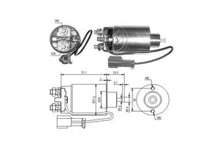 ΜΠΟΥΤΟΝ ΜΙΖΑΣ MITSUBISHI/NISSAN 12V ALMERA  -138012-