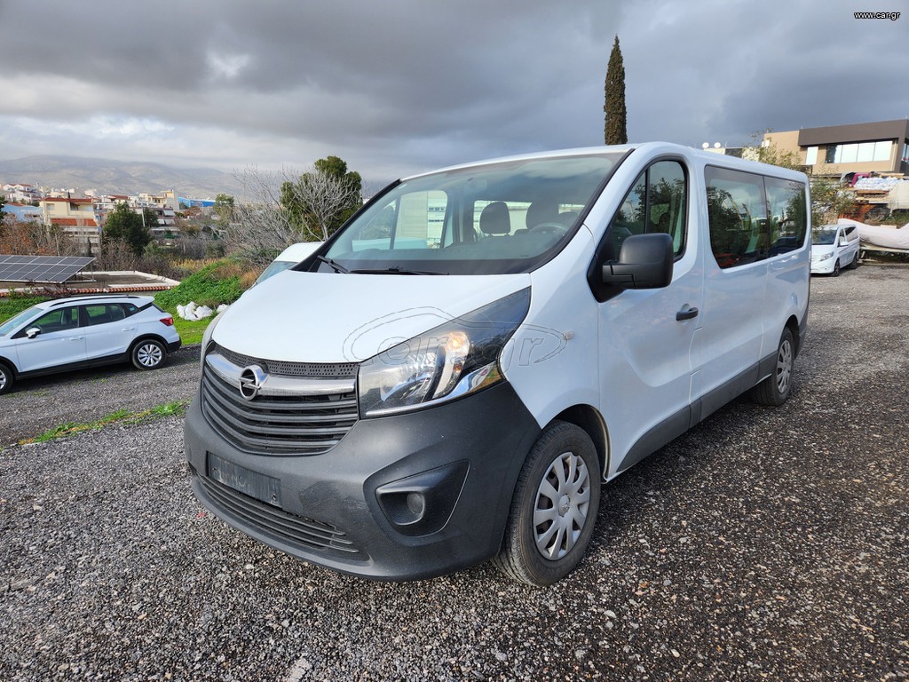 Opel Vivaro 2017 L2H1 1.6 CDTi 9ΘΕΣΙΟ BiTurbo 125hp ΕΛΛΗΝΙΚΗΣ ΑΝΤΙΠΡΟΣΩΠΕΙΑΣ