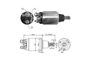 ΜΠΟΥΤΟΝ ΜΙΖΑΣ BOSCH/DELCO 12V NEW HOLLAND  -231801, 333493-