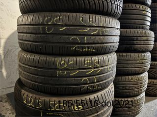 2 ELASTIKA CONTINENTAL ECO CONTACT6 185/55-16 DOT2021
