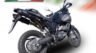Gpr Διπλές Εξατμίσεις Furore Black Yamaha XT 660 Z Tenere 2008 - 2016