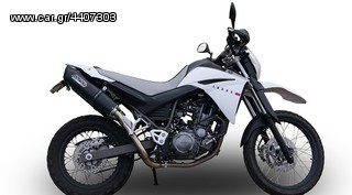 Εξατμίσεις Διπλά Τελικά Gpr Furore Black Yamaha XT 660 R/X 2004-2014