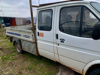 Ford Transit 2004 Με ζημια στην κεφαλή κυλινδρων Καροτσα αλουμινιου-thumb-2