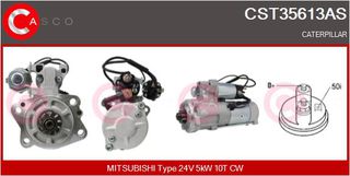 ΜΙΖΑ CATERPILLAR  24V 5.0KW 10Δ.