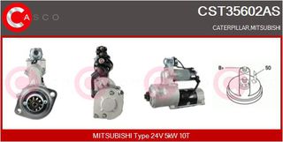 ΜΙΖΑ MITSUBISHI  24V 5.0KW 10Δ.