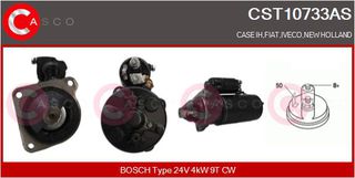 ΜΙΖΑ FIAT, IVECO  24V 4.0KW 9Δ.