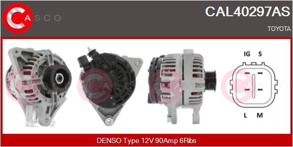 ΔΥΝΑΜΟ 12V 90A TOYOTA