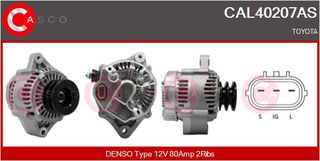 ΔΥΝΑΜΟ 12V 80A TOYOTA