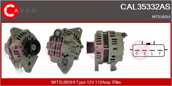 ΔΥΝΑΜΟ 12V 110A MITSUBISHI