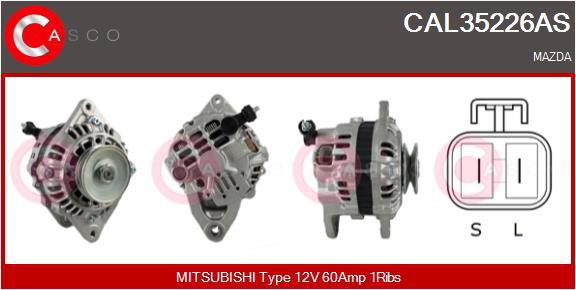 ΔΥΝΑΜΟ 12V 60A MAZDA