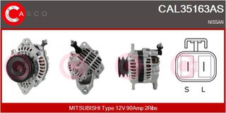 ΔΥΝΑΜΟ 12V 90A NISSAN