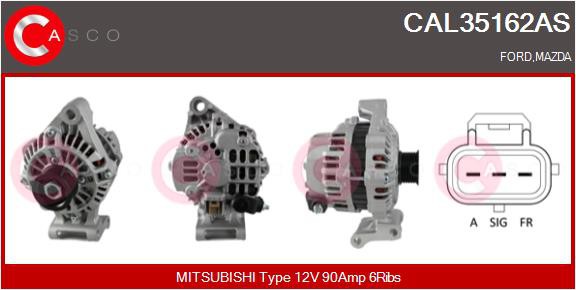 ΔΥΝΑΜΟ 12V 90A FORD, MAZDA