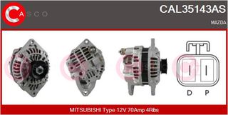 ΔΥΝΑΜΟ 12V 70A MAZDA
