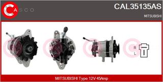 ΔΥΝΑΜΟ 12V 45A MITSUBISHI L200/300/400 2.5D  Μ.ΤΡΟΧ  ΕΞΩΣΤΕΡ ΦΤ. ΕΞΩ