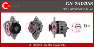 ΔΥΝΑΜΟ 12V 40A CASE IH, MITSUBISHI, NEW HOLLAND
