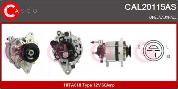 ΔΥΝΑΜΟ 12V 60A OPEL