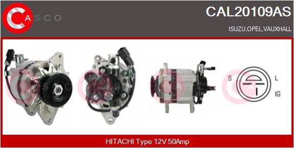 ΔΥΝΑΜΟ 12V 50A ISUZU, OPEL