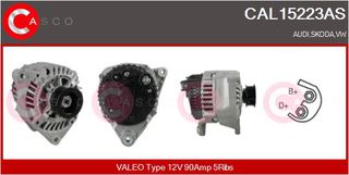 ΔΥΝΑΜΟ 12V 90A AUDI, SKODA, VW