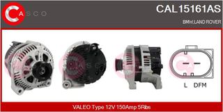 ΔΥΝΑΜΟ 12V 150A BMW, LAND ROVER  [L-DFM]