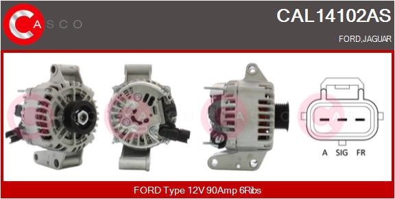 ΔΥΝΑΜΟ 12V 90A FORD, JAGUAR