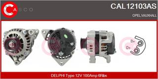 ΔΥΝΑΜΟ 12V 100A OPEL