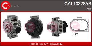 ΔΥΝΑΜΟ 12V 140A AUDI  [COM]