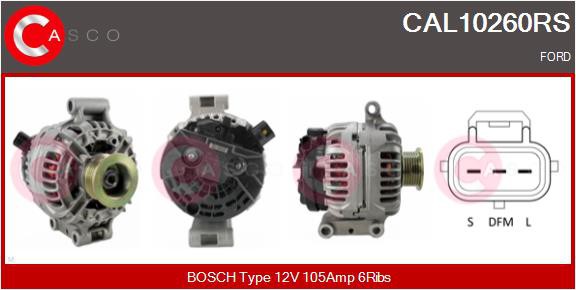 ΔΥΝΑΜΟ 12V 105A FORD