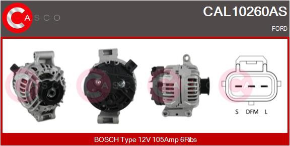 ΔΥΝΑΜΟ 12V 105A FORD