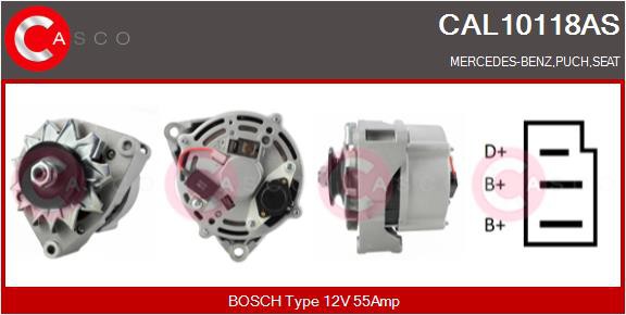 ΔΥΝΑΜΟ 12V 55A M/S, SEAT