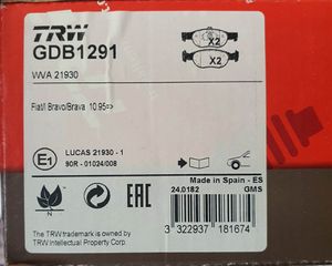 TRW GDB 1291 FIAT BRAVO