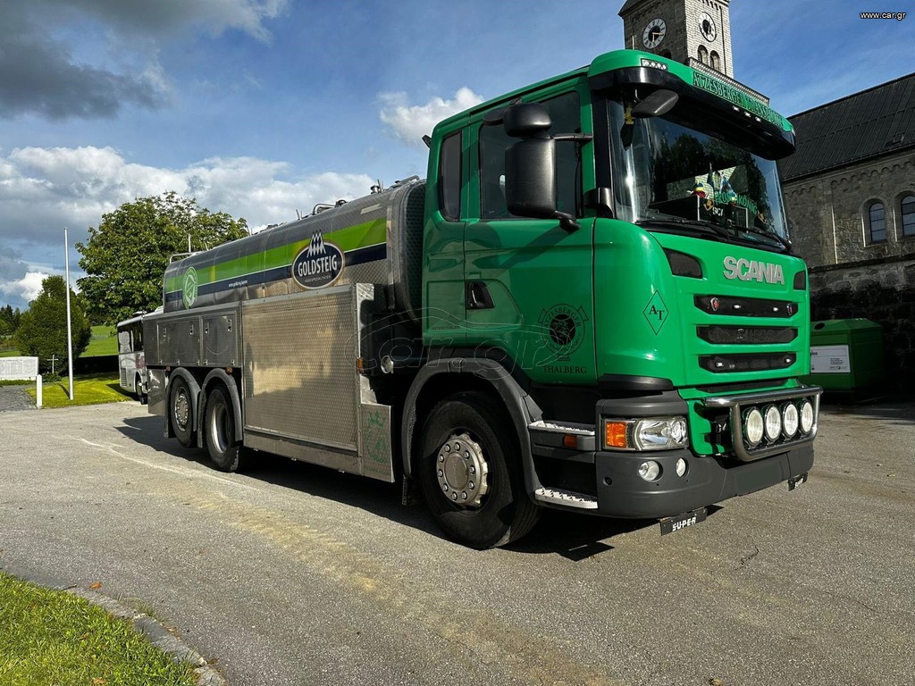 Βυτίο Τροφίμων Scania 2016 G450 * ΑΝΟΞΕΙΔΩΤΟ ΒΥΤΙΟ 16.000L * 3ος ΤΙΜΟΝΙ