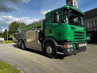 Βυτίο Τροφίμων Scania 2016 G450 * ΑΝΟΞΕΙΔΩΤΟ ΒΥΤΙΟ 16.000L * 3ος ΤΙΜΟΝΙ