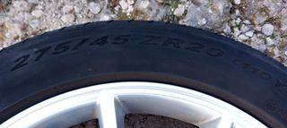 4 ΖΑΝΤΟΛΑΣΤΙΧΑ ΓΝΗΣΙΑ PORSCHE CAYENNE ΜΕ ΕΛΑΣΤΙΚΑ 305/40/20 & 275/45/20 PIRELLI-thumb-4