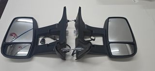 FORD TRANSIT καθρέπτες, μεγάλο μπράτσο, L, 6pin, ζεύγος, γνήσιοι, θερμαινόμενοι, ηλεκτρικοί.