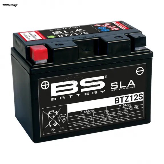 ΜΠΑΤΑΡΙA BS BTZ12S SLA