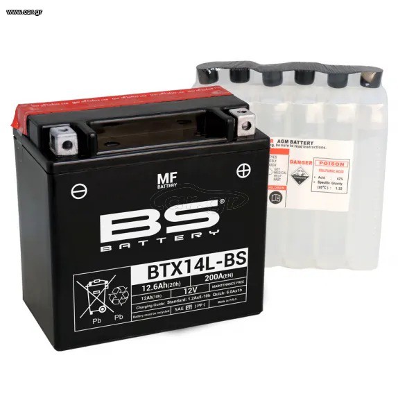 ΜΠΑΤΑΡΙΑ BS BS BTX14L-BS