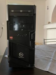 Πύργος Thermaltake+ AMD 4πυρινος + 4GB RAM  Windows 7+ 128SSD+ Οθόνη LG 23" LED TFT
