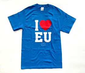 I LOVE EU Men’s T-Shirt Ανδρικό - Size S
