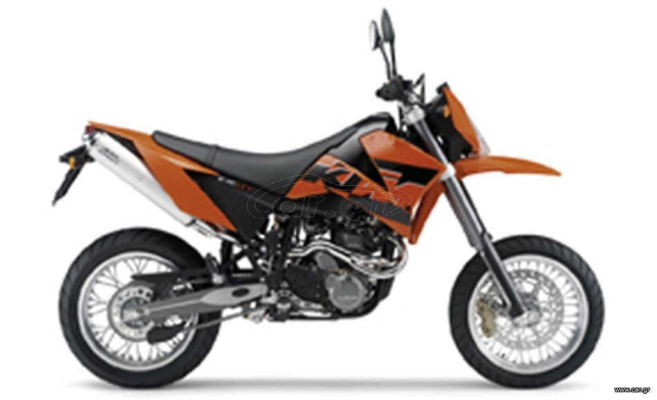 KTM 640 LC4 2006 ΜΟΝΟ ΣΚΕΛΕΤΟΣ ΜΕ ΑΔΕΙΑ ΣΕ ΑΡΙΣΤΗ ΚΑΤΑΣTAΣΗ