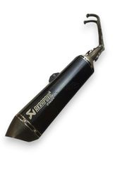 ΟΛΟΣΩΜΗ ΕΞΑΤΜΙΣΗ AKRAPOVIC CARBON BLACK YAMAHA Τ-ΜΑΧ 500 530 TMAX530 560