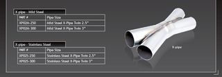 X-Pipe Twin 2.5"