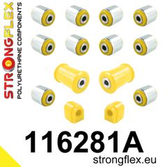 Rear suspension bush kit SPORT