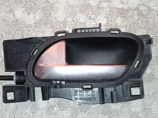 PEUGEOT 508, CITROEN C4  C5 . 2011 - 2014.//  1 ΕΣΩΤΕΡΙΚΟ ΧΕΡΟΥΛΙ ΠΟΡΤΑΣ ΑΡΙΣΤΕΡΑ 9800099780 9660525480 9685950377 \\ Γ Ν Η Σ Ι Α-ΚΑΛΟΜΕΤΑΧΕΙΡΙΣΜΕΝΑ-ΑΝΤΑΛΛΑΚΤΙΚΑ